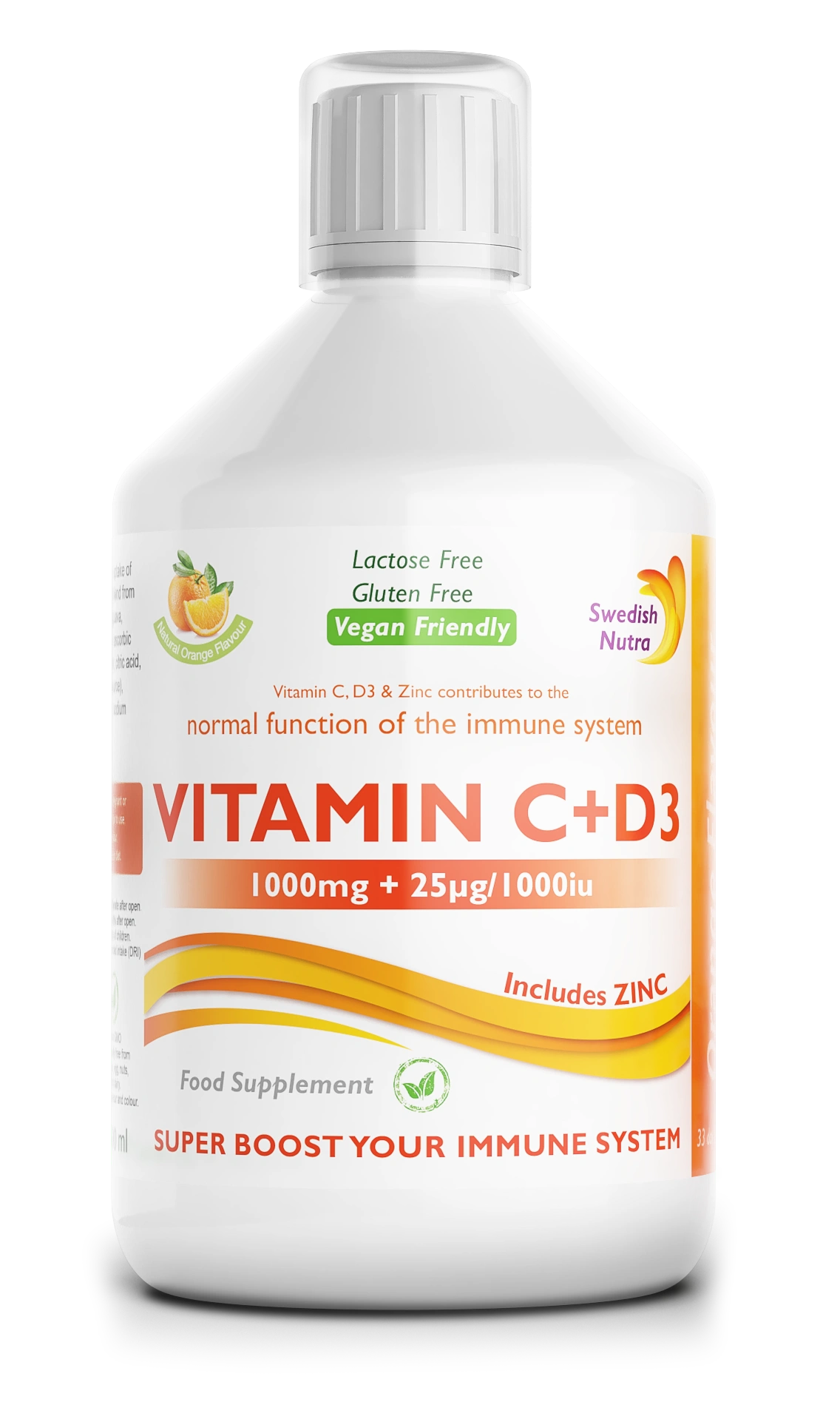 Swedish Nutra Vitamin C D 123 Chem